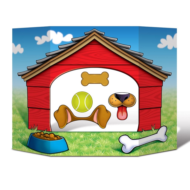 6 Pack Beistle Dog House Party Photo Prop