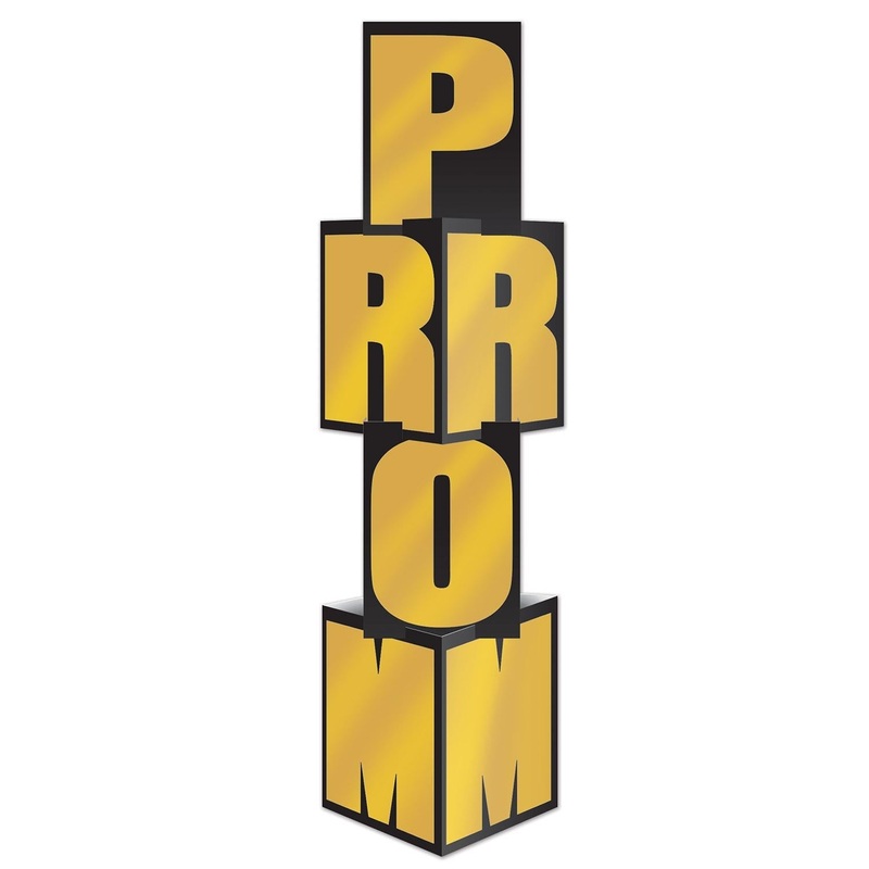 6 Pack Beistle Foil Prom Party Column