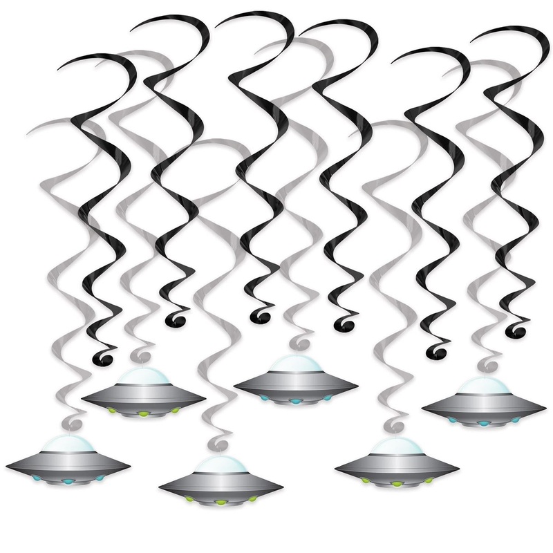 72 Pack Beistle Flying Saucer Party Whirls