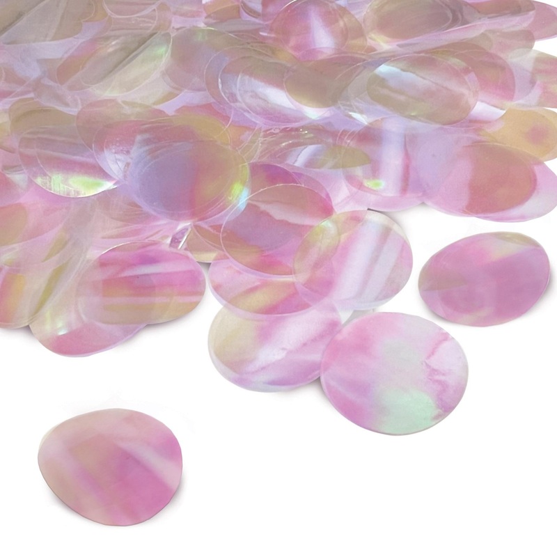 12 Pack Beistle Metallic Deluxe Dot Party Confetti - opalescent (0.5 Oz/Pkg)