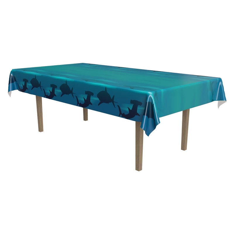 12 Pack Beistle Shark Party Tablecover