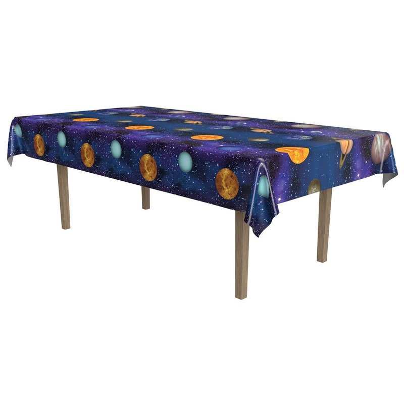 12 Pack Beistle Solar System Party Tablecover