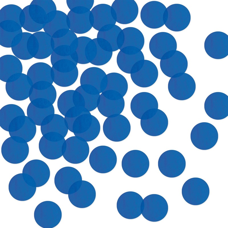 12 Pack Beistle Tissue Party Confetti - Blue (8.8 Oz per Pack)