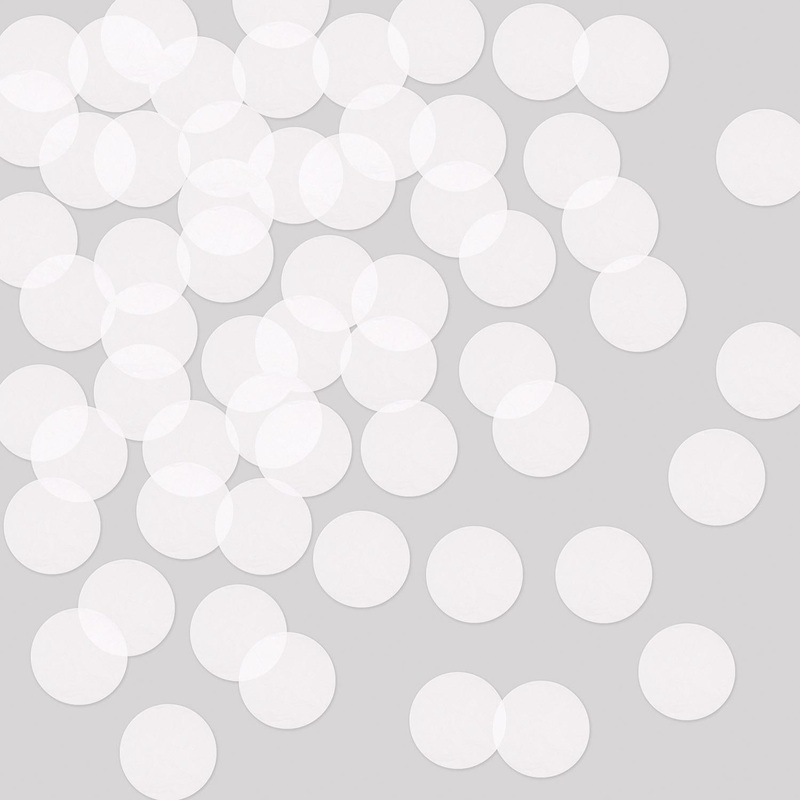 12 Pack Beistle Tissue Party Confetti - White (8.8 Oz per Pack)