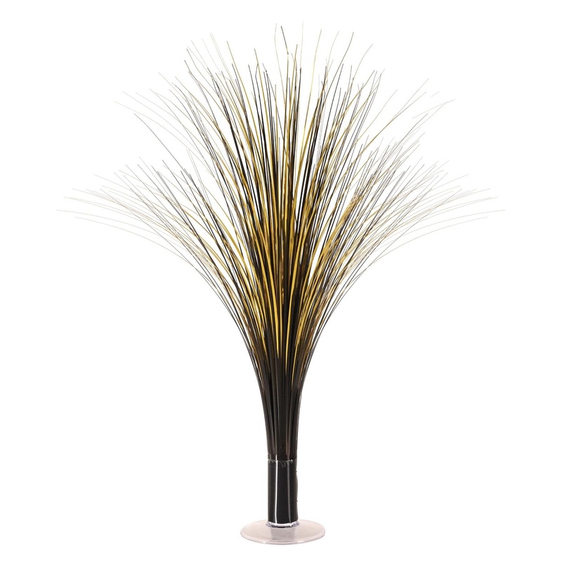 6 Pack Beistle Metallic Party Spray Centerpiece - black & gold