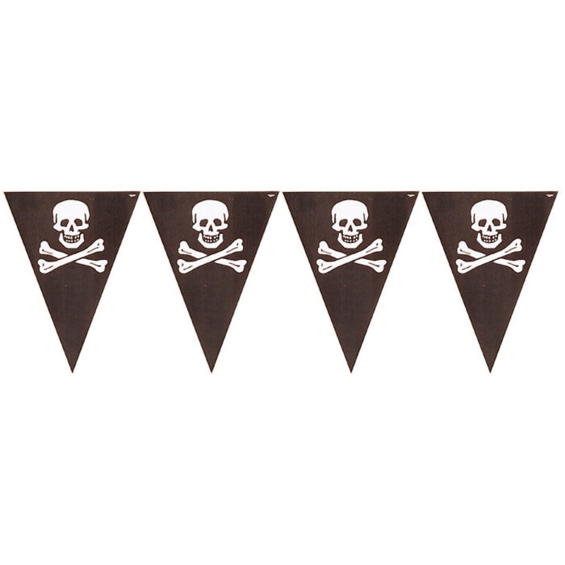 Pirate's Map Flag Banner