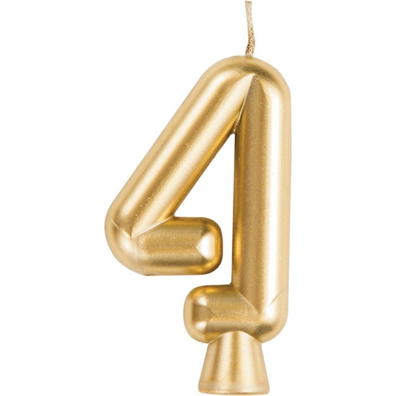 Gold 4 Candle