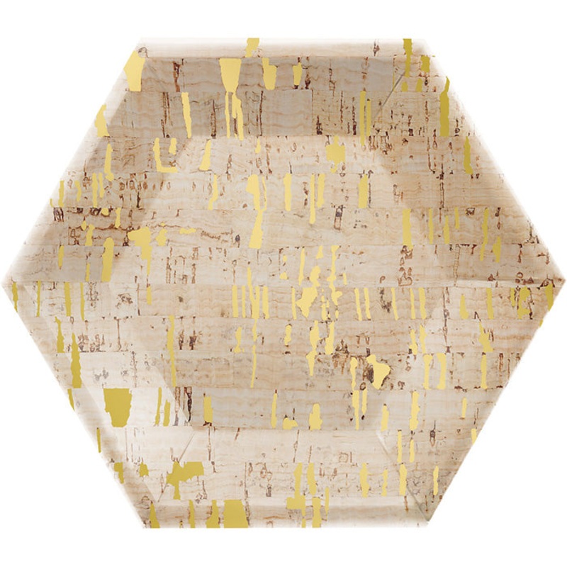 Dessert Plate, 8" Cork (8/Pkg)