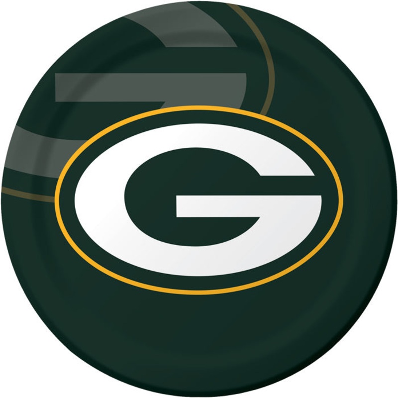 Green Bay Packers Paper Plates (8/Pkg)