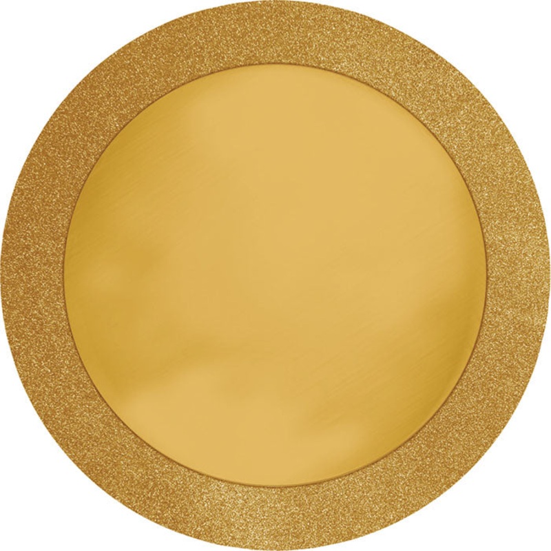 Glitz Gold Placemats, 14" (8/Pkg)