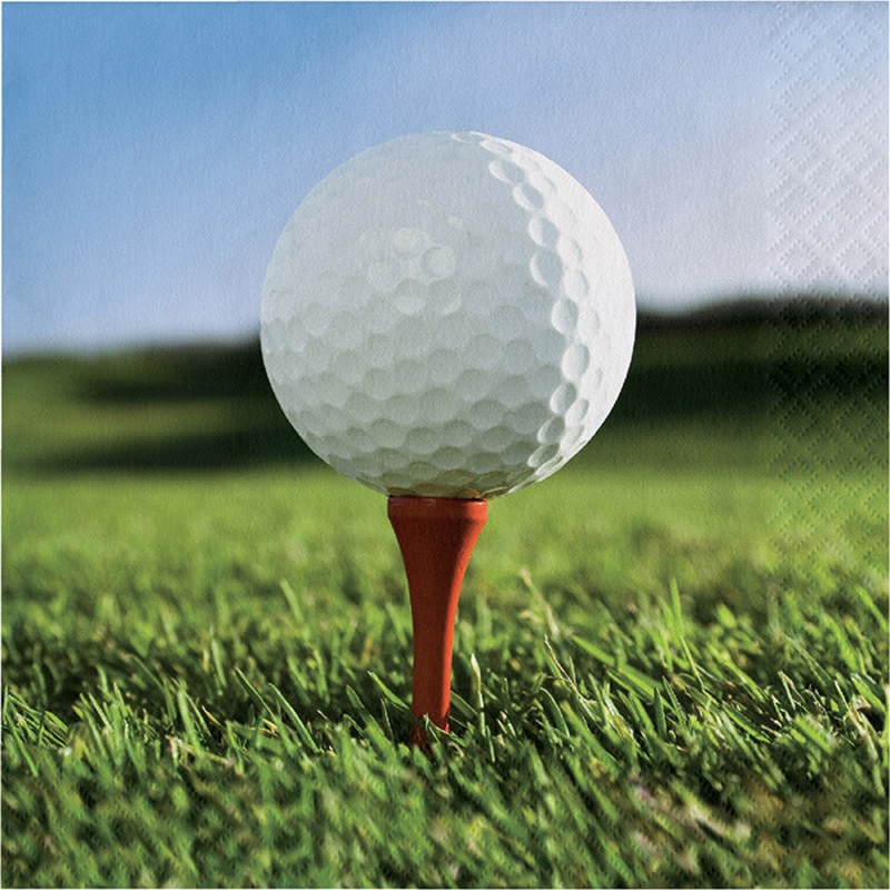 Golf Napkins (18/Pkg)