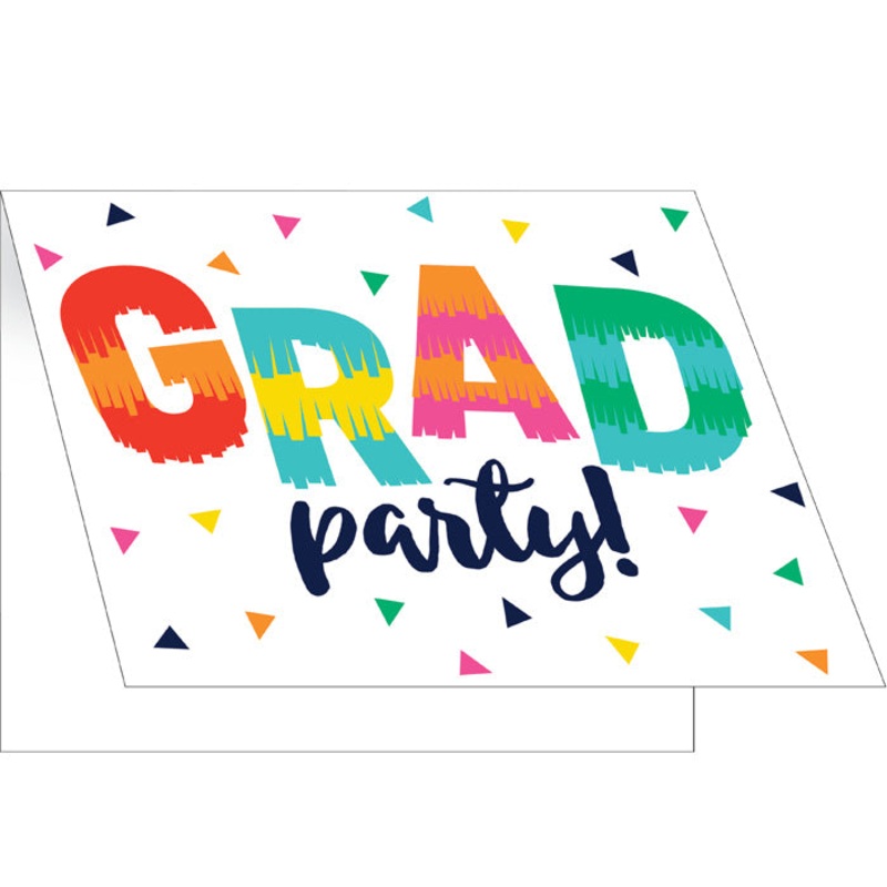 Fiesta Fun Grad Invitation (8/Pkg)