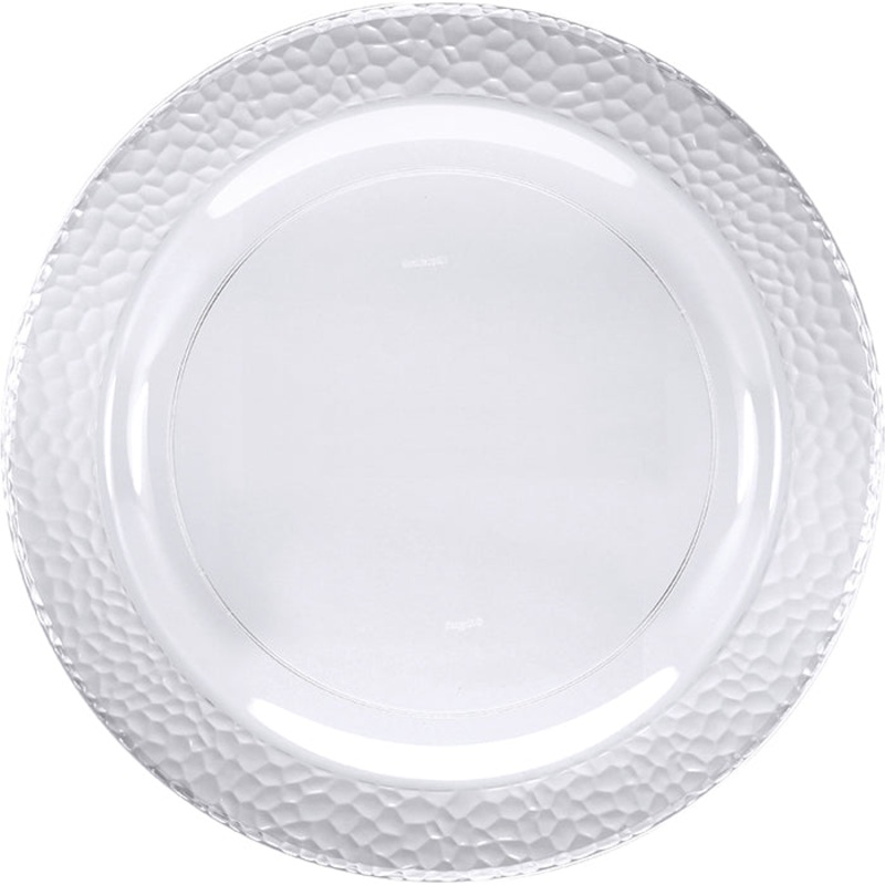 Clear Pebble 7" Plate (10/Pkg)
