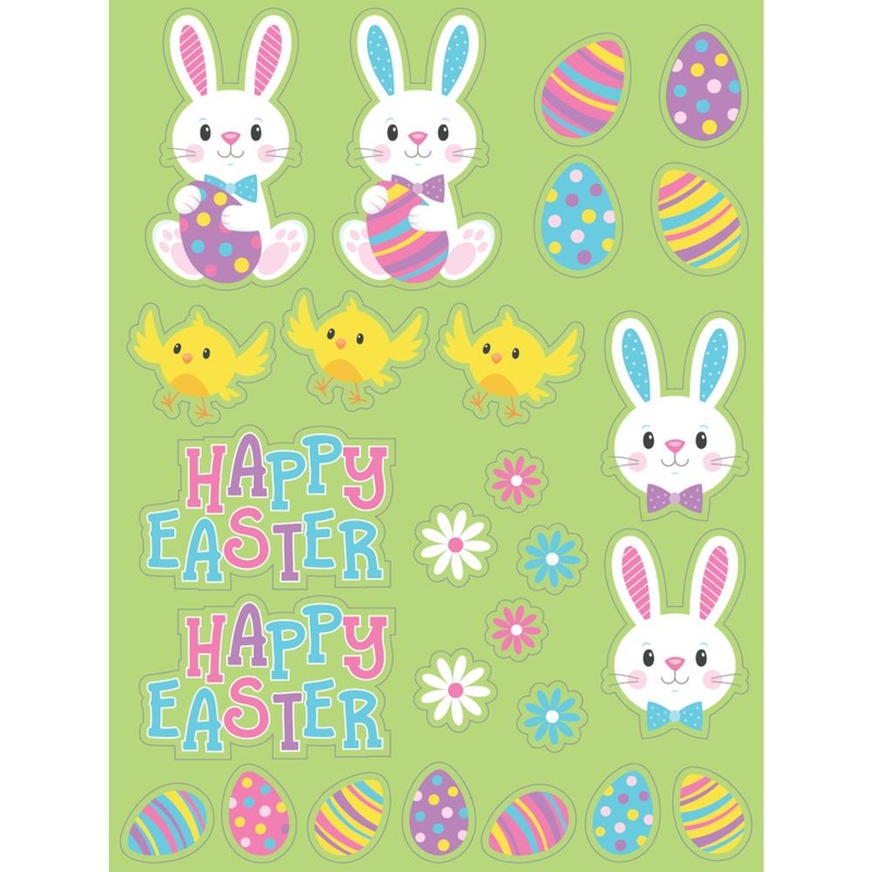 Easter Characters Stickers (4/Pkg)