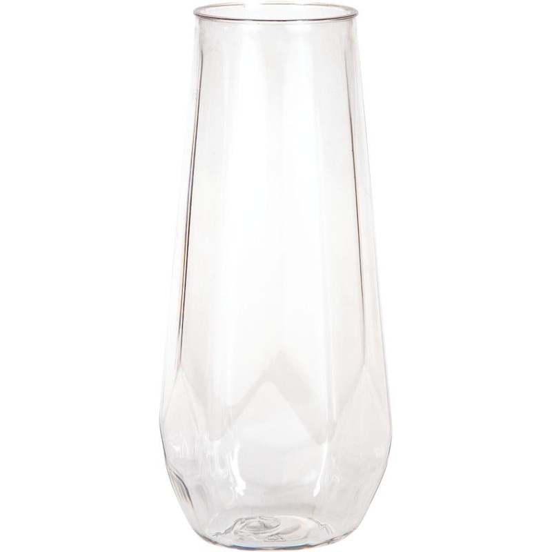 Fractal Stemless Champagne Tumbler, 9 Oz (4/Pkg)