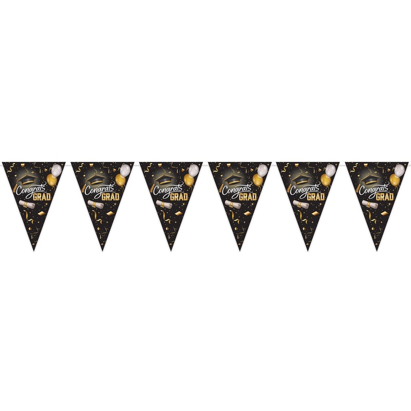 12 Pack Beistle Graduation Oversized Pennant Banner