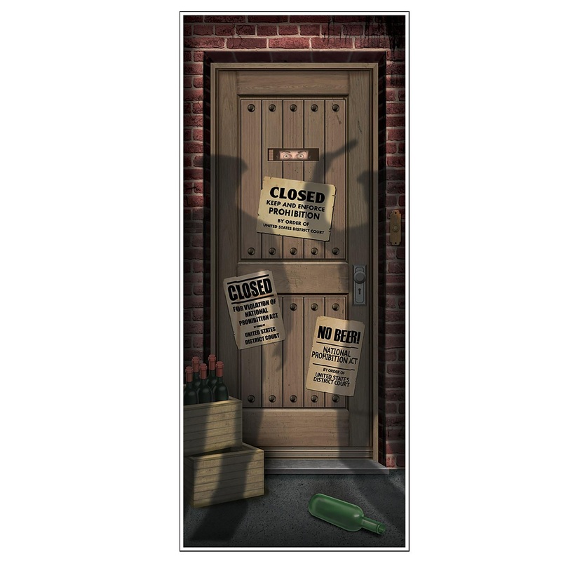 12 Pack Beistle Speakeasy Party Door Cover