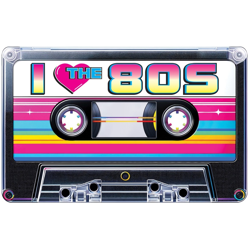 4 Pack Beistle 80's Cassette Stand-Up