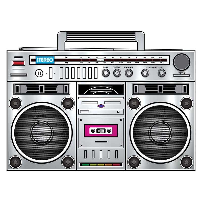 4 Pack Beistle Boom Box Stand-Up