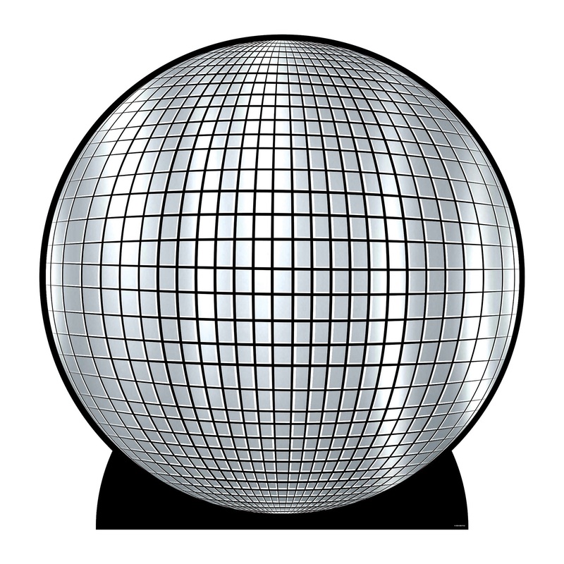 4 Pack Beistle Disco Ball Stand-Up