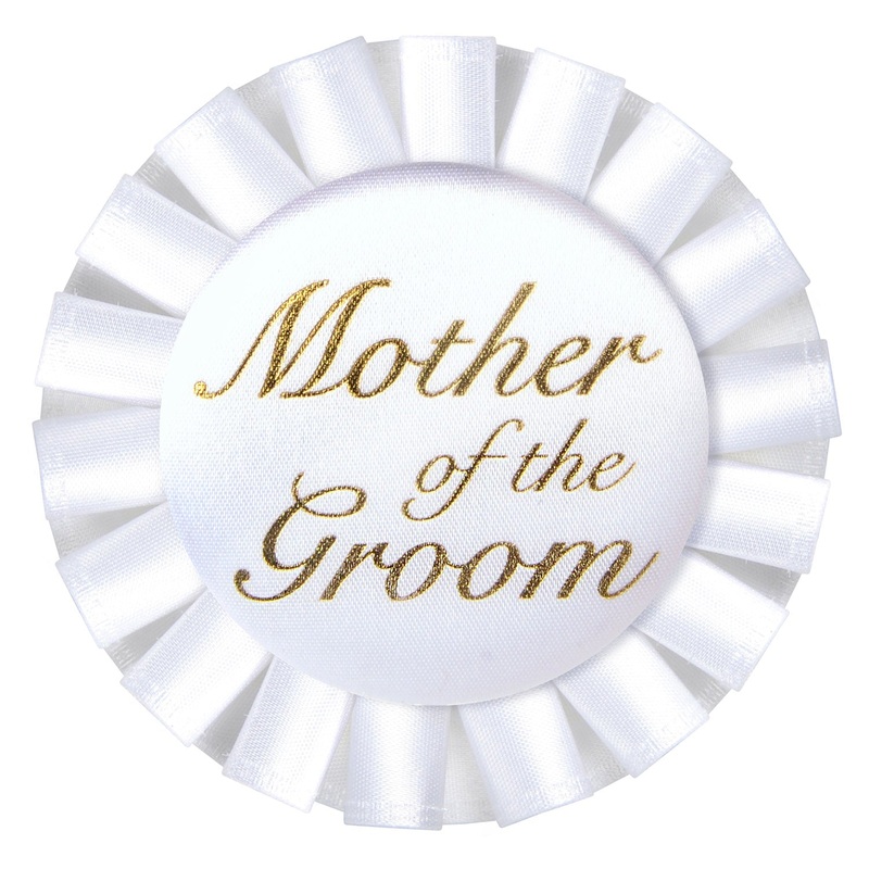 12 Pack Beistle Mother Of The Groom Satin Button