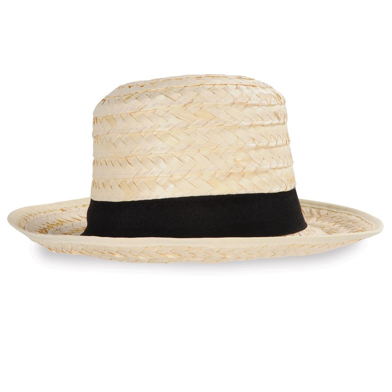 12 Pack Beistle Straw Skimmer Hat