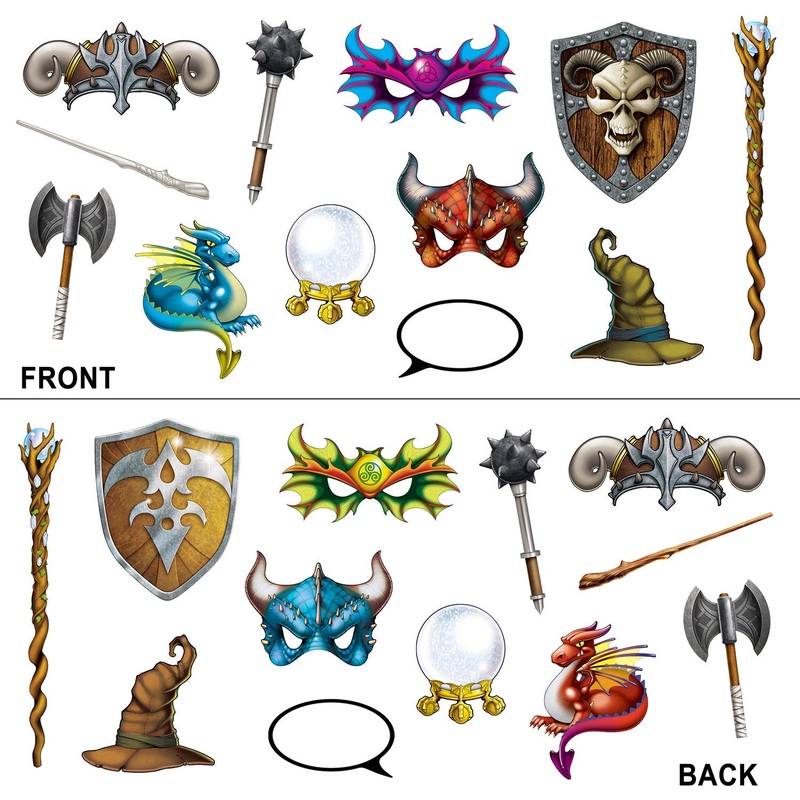 144 Pack Beistle Fantasy Party Photo Fun Signs
