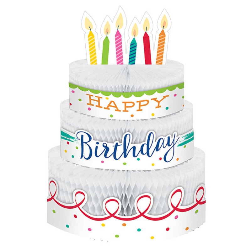 Festive Cake Centerpiece w/ Attachments