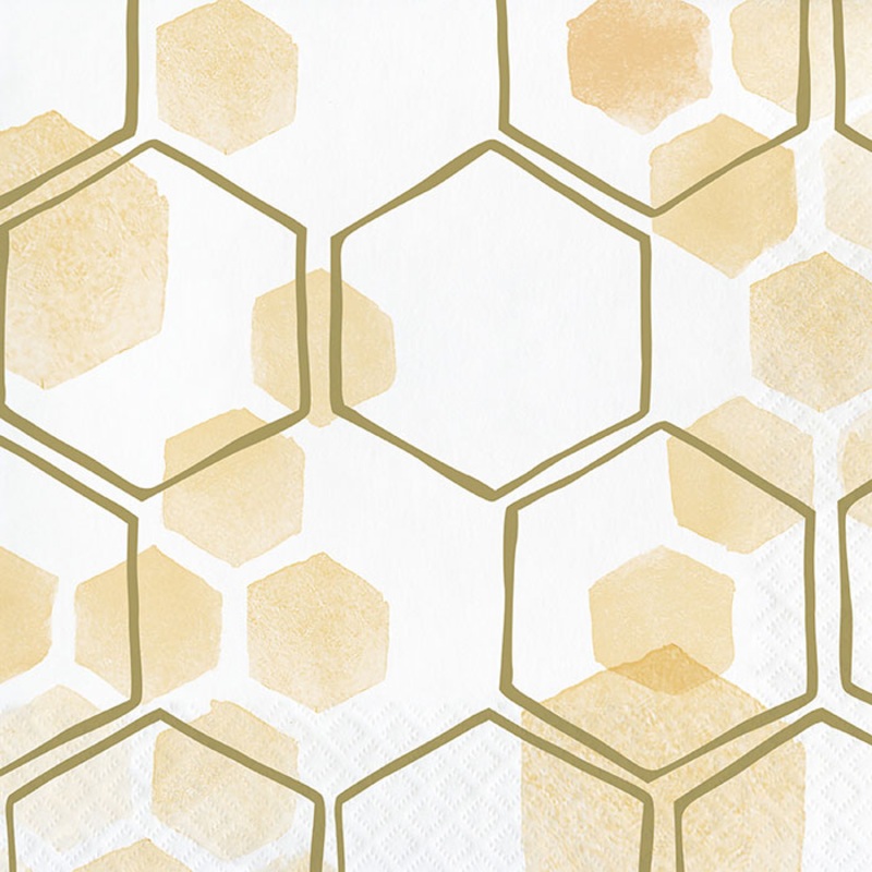 Honeycomb Luncheon Napkin (16/Pkg)