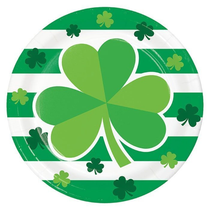 Irish Clover Dinner Plate (8/Pkg)