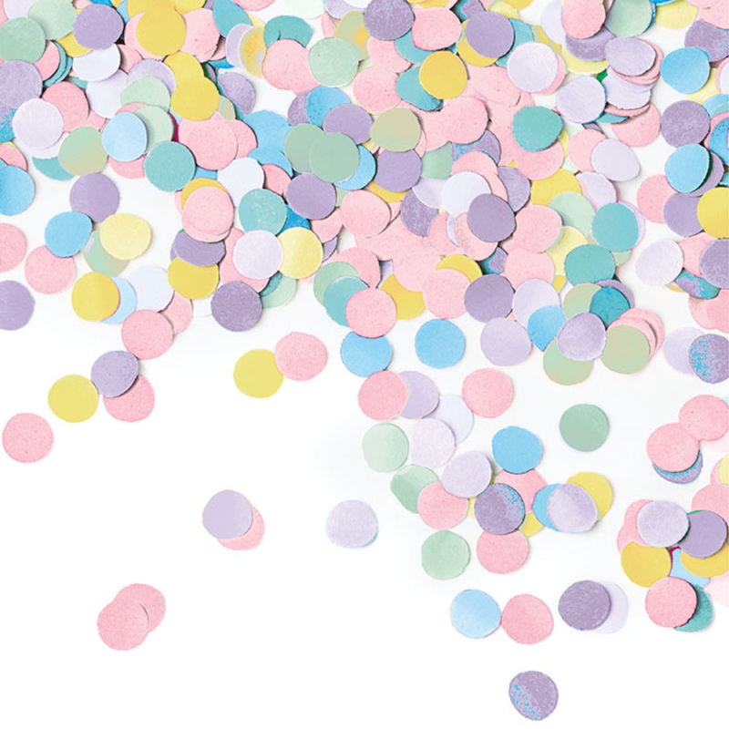 Pastel Colors Tissue Confetti