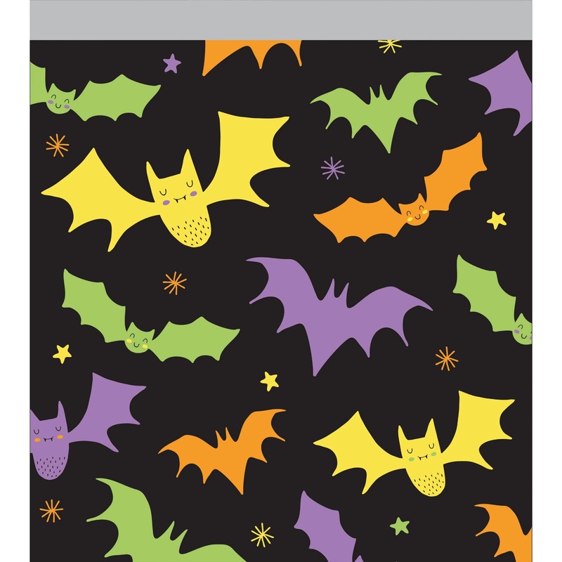 Halloween Bats Sandwich Zipper Bag (10/Pkg)
