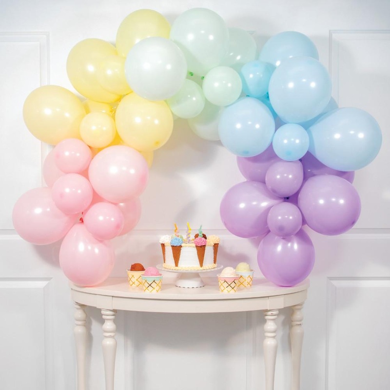 Pastel Balloon Six Foot Arch Kit