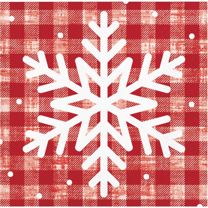 Let It Snow Beverage 2Ply Napkin (16/Pkg)