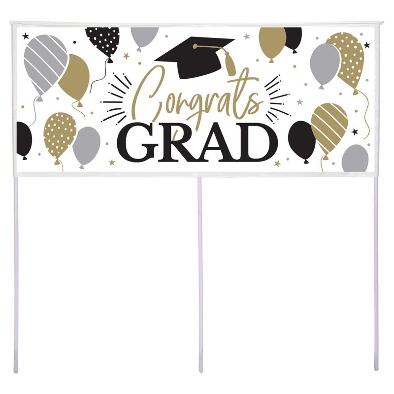 Congrats Grad Yard Banner