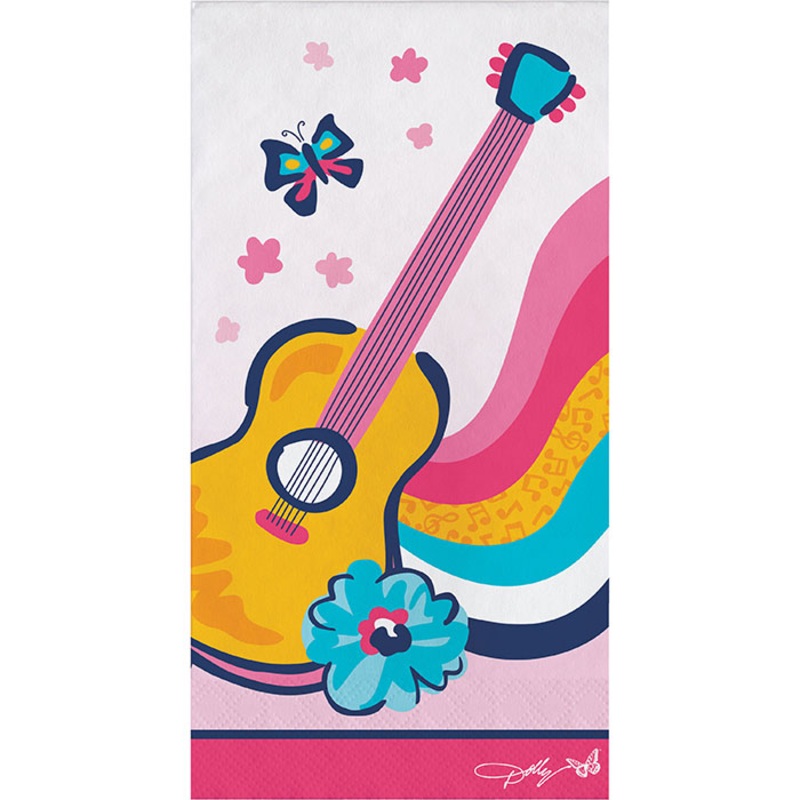 Dolly Parton There'll Always Be Music Guest Towels (16/Pkg)