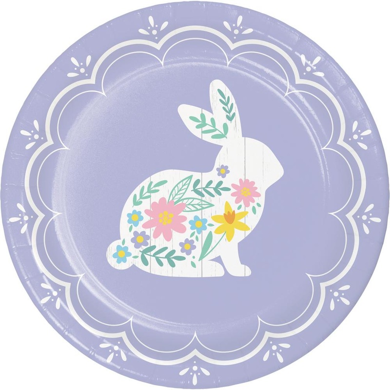 Easter Elegance 8.75" Dinner Plate (8/Pkg)