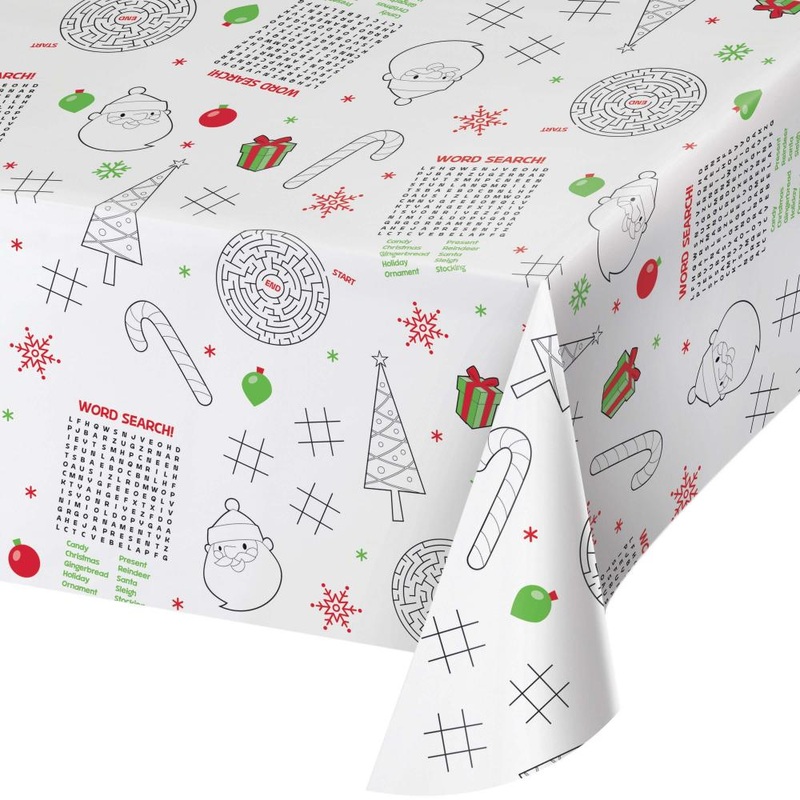 Christmas Activity Tablecover, Paper