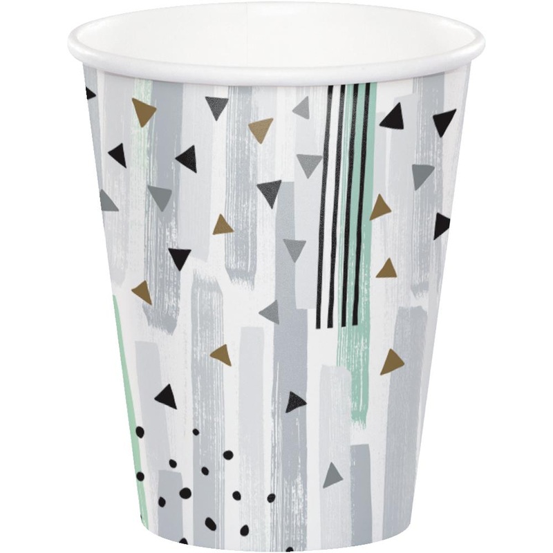 Minted Milestone Hot/Cold Cup 9Oz (8/Pkg)