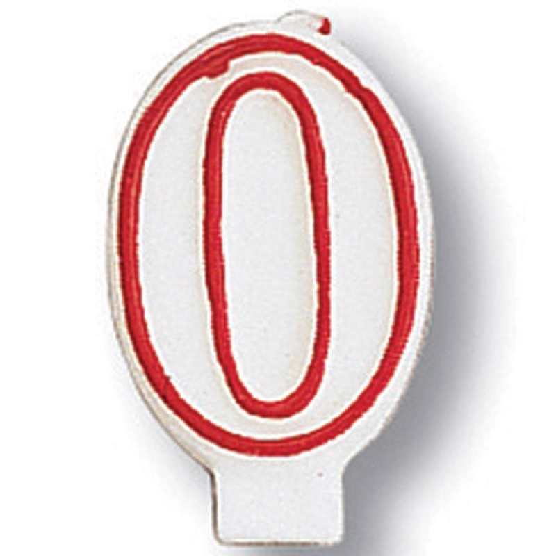 Bulk Pack of 5 #0 Candles
