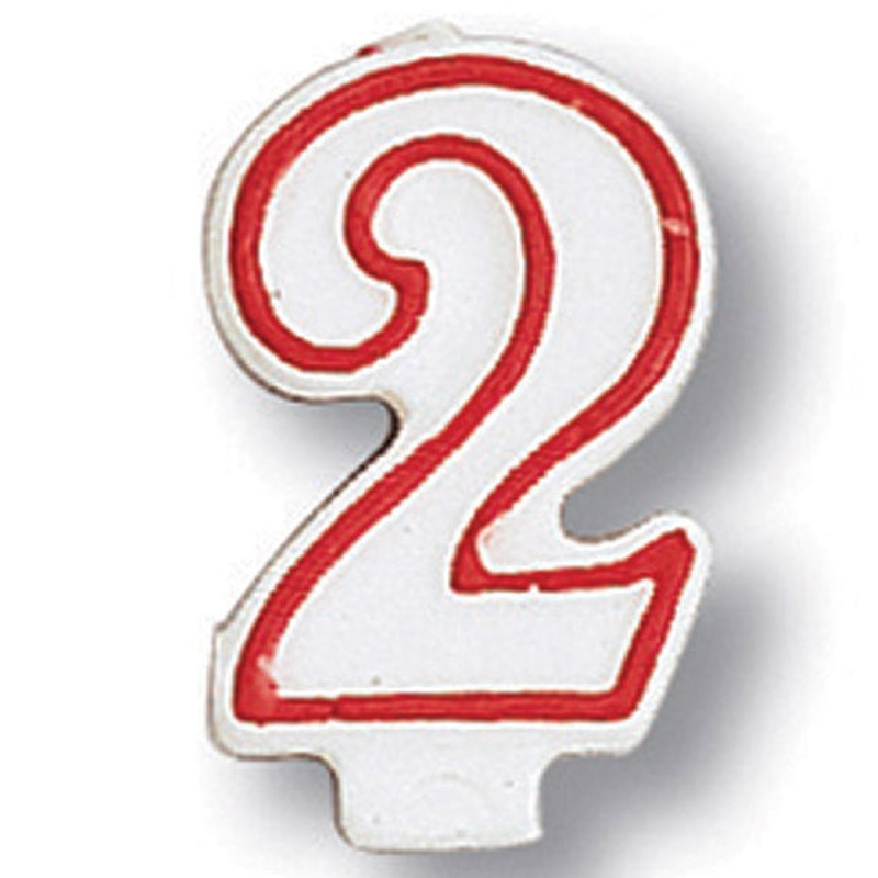 Bulk Pack of 5 #2 Candles