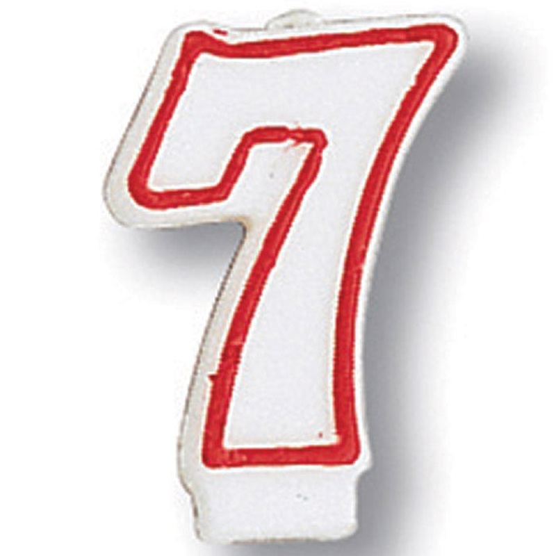 Bulk Pack of 5 #7 Candles