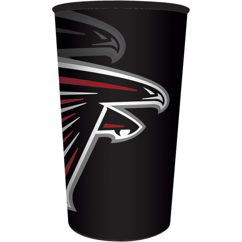 Bulk Pack of 3 Atlanta Falcons 22 Oz Plastic Cups