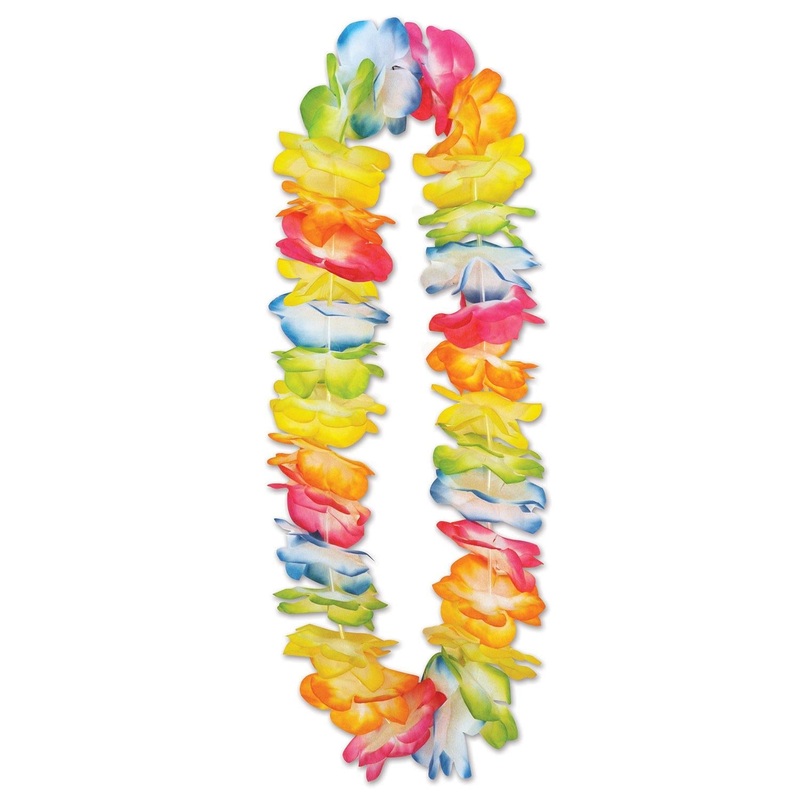 12 Pack Beistle Luau Party Mahalo Floral Lei