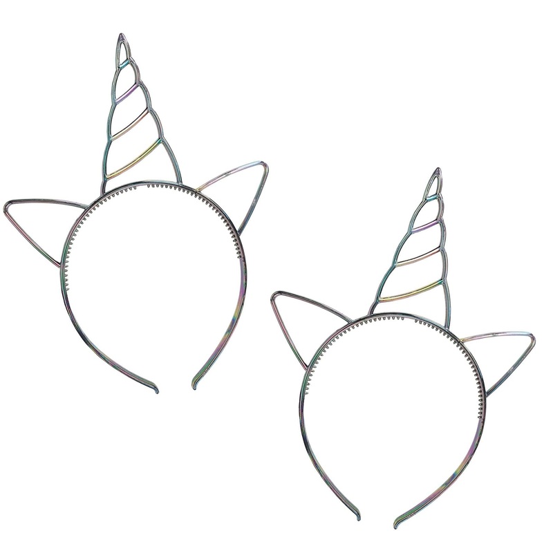24 Pack Beistle Unicorn Headbands