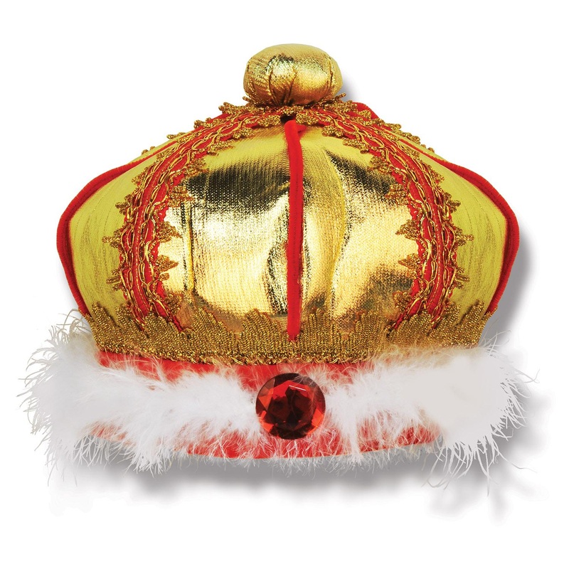 6 Pack Beistle Fabric King's Crown