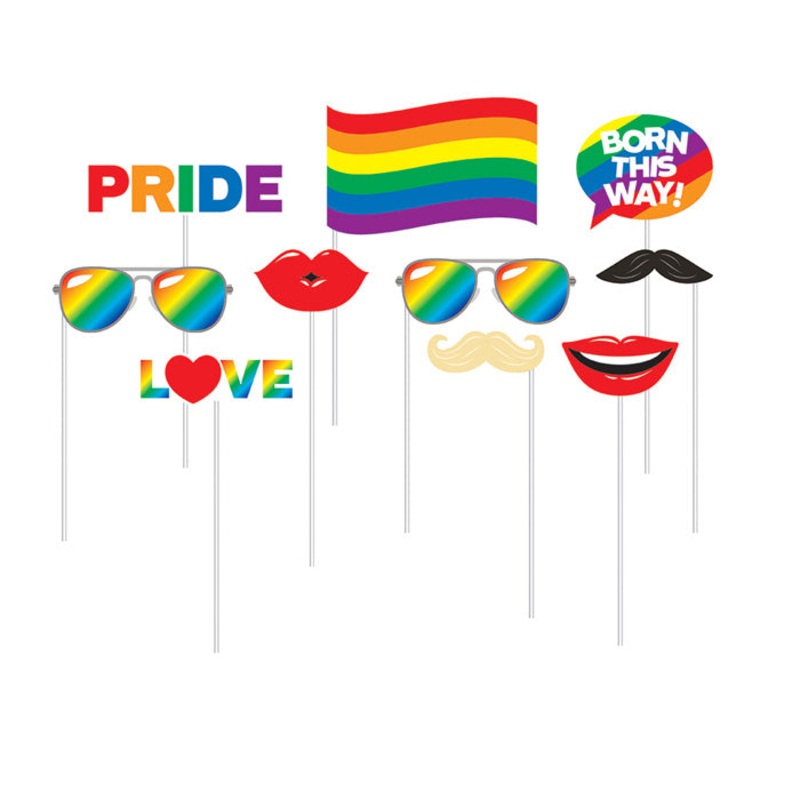 Bulk Pack of 20 Pride Enhanced Photo Props