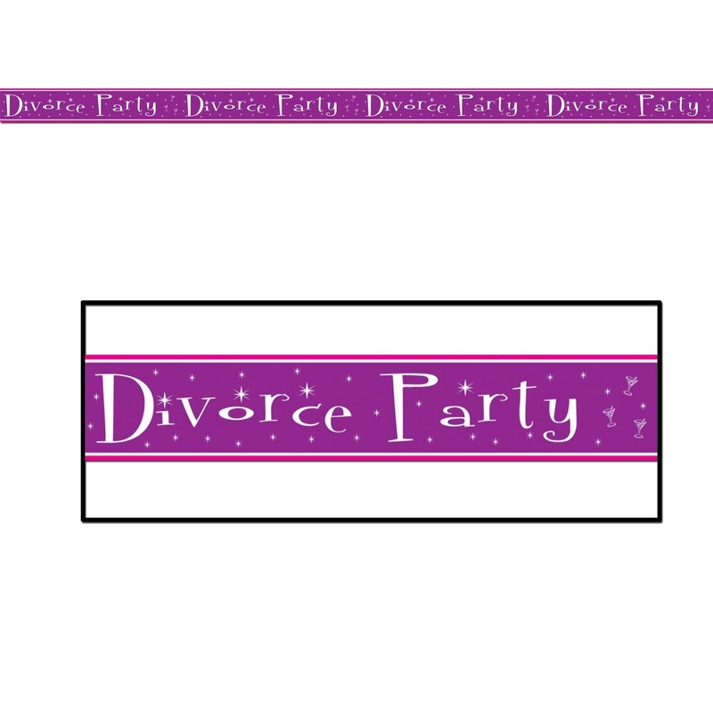 12 Pack Beistle Divorce Party Decorative Tape