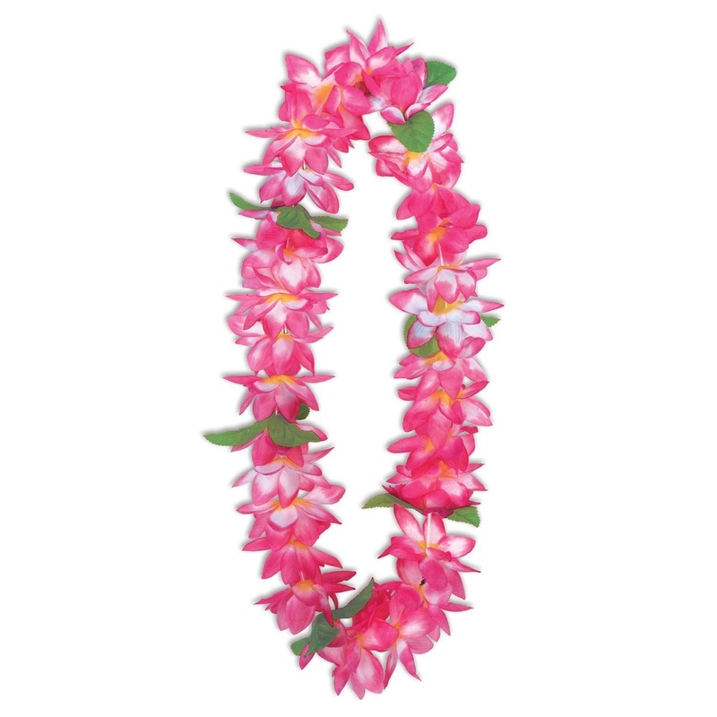 12 Pack Beistle Luau Party Big Island Floral Lei