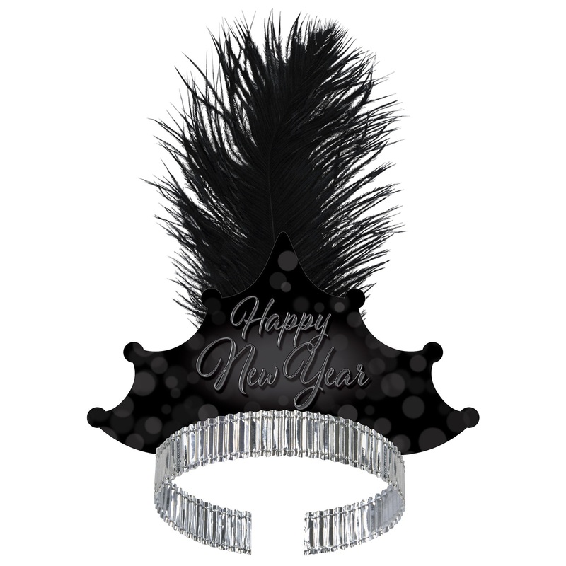 50 Pack Beistle Blackout New Year Tiara